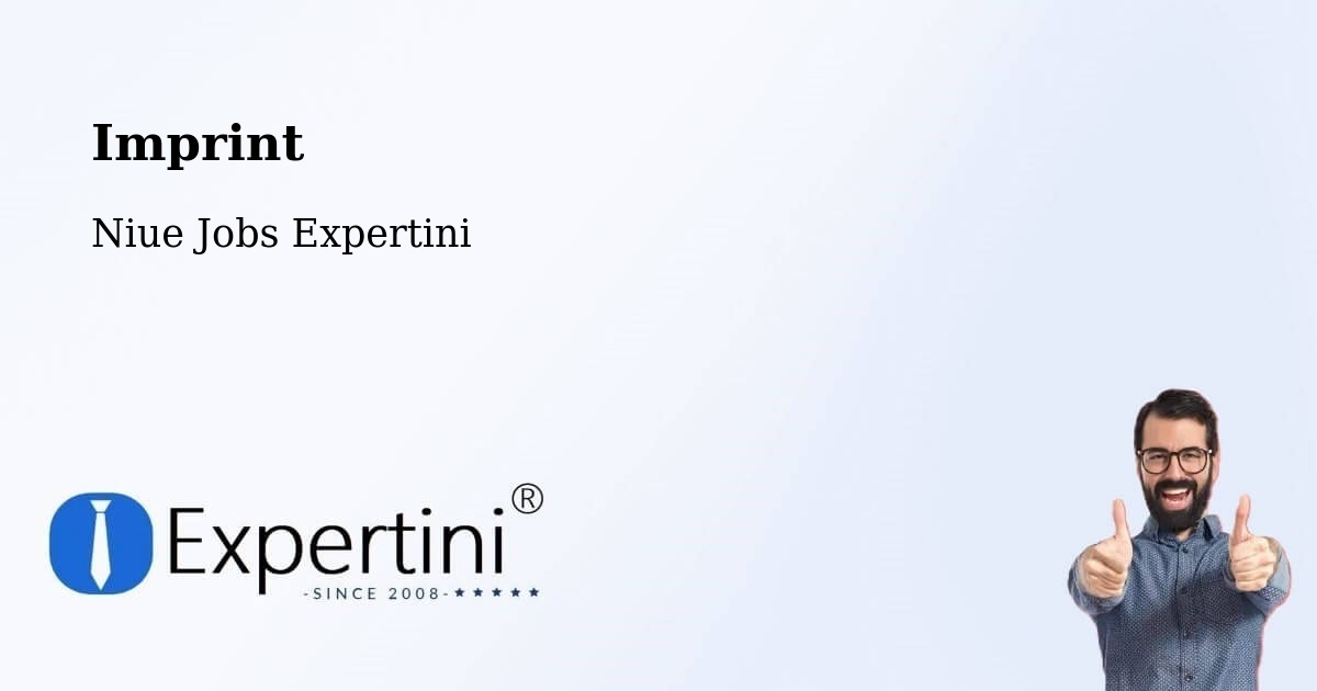 Imprint – Talamaitoga - Niue Jobs Expertini